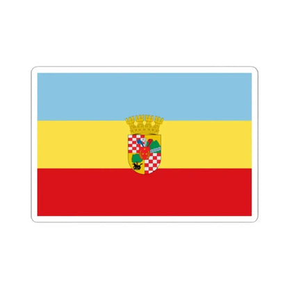 Bandera de San Bernardo Chile (Chile) STICKER Vinyl Kiss-Cut Decal 2 Inch White - The Sticker Space