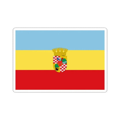 Bandera de San Bernardo Chile (Chile) STICKER Vinyl Kiss-Cut Decal 3 Inch White - The Sticker Space