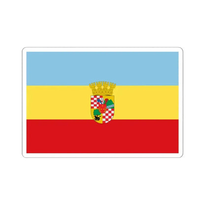 Bandera de San Bernardo Chile (Chile) STICKER Vinyl Kiss-Cut Decal 6 Inch White - The Sticker Space
