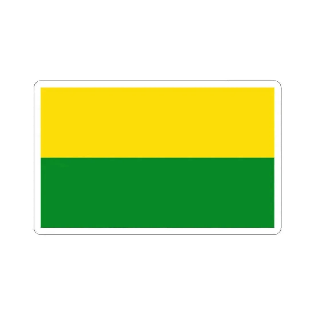 Bandera de San Carlos Costa Rica (Costa Rica) STICKER Vinyl Kiss-Cut Decal 4 Inch White - The Sticker Space