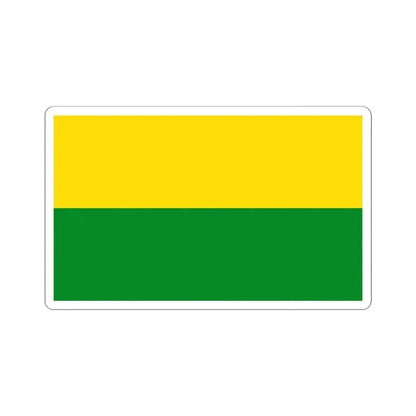 Bandera de San Carlos Costa Rica (Costa Rica) STICKER Vinyl Kiss-Cut Decal 4 Inch White - The Sticker Space