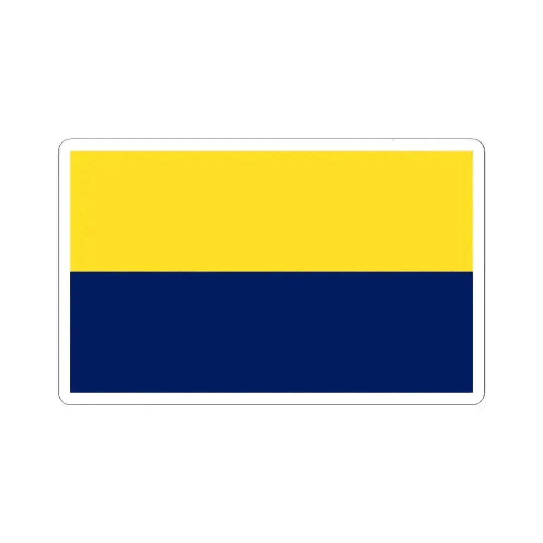 Bandera de San Isidro Costa Rica (Costa Rica) STICKER Vinyl Kiss-Cut Decal 2 Inch White - The Sticker Space