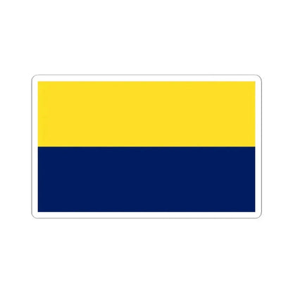 Bandera de San Isidro Costa Rica (Costa Rica) STICKER Vinyl Kiss-Cut Decal 2 Inch White - The Sticker Space