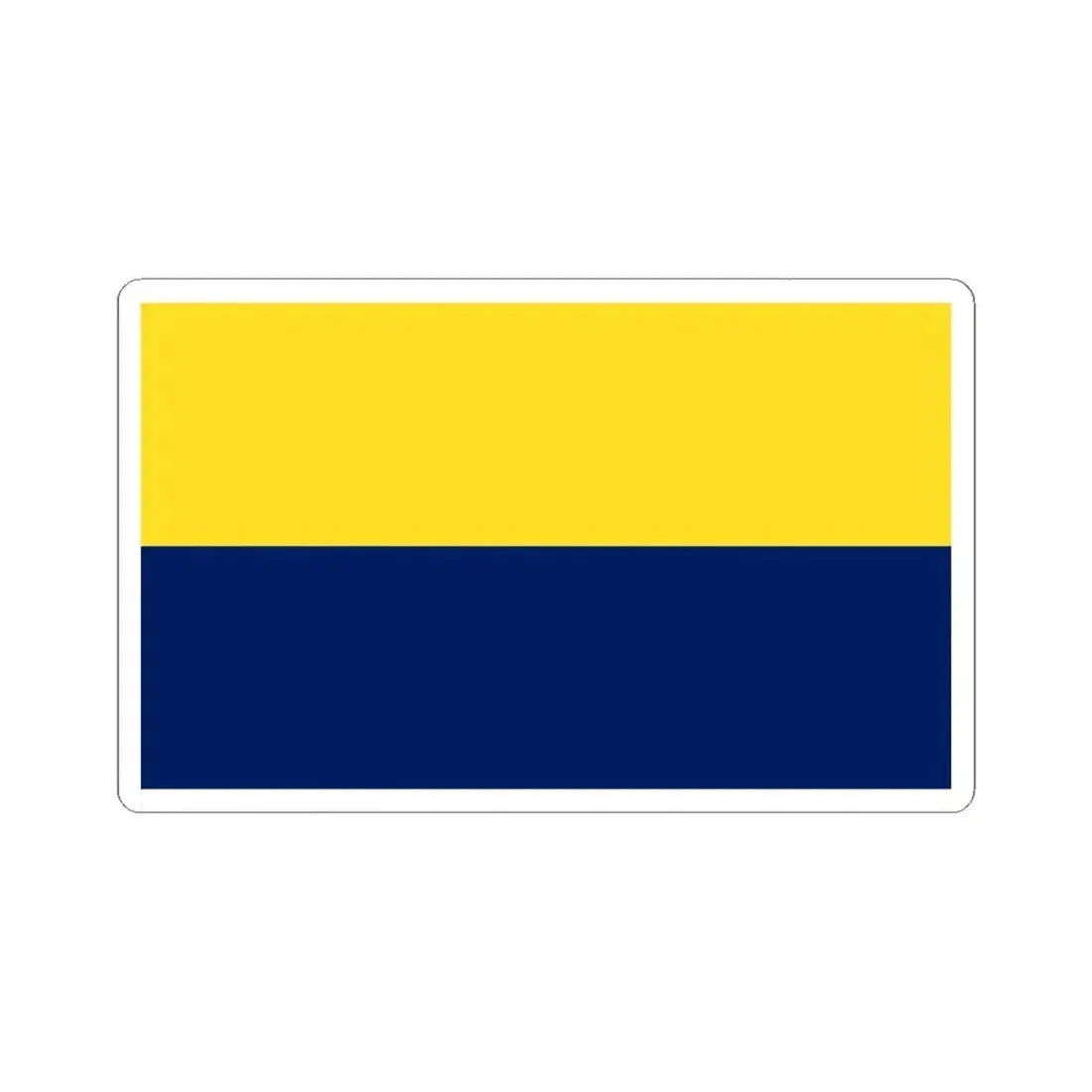 Bandera de San Isidro Costa Rica (Costa Rica) STICKER Vinyl Kiss-Cut Decal 6 Inch White - The Sticker Space