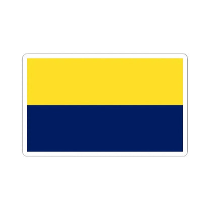 Bandera de San Isidro Costa Rica (Costa Rica) STICKER Vinyl Kiss-Cut Decal 6 Inch White - The Sticker Space