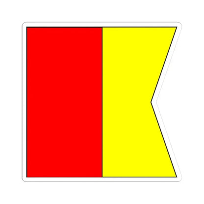 Bandera de San Juan de los Remedios 1845 (Cuba) STICKER Vinyl Kiss-Cut Decal 3 Inch White - The Sticker Space