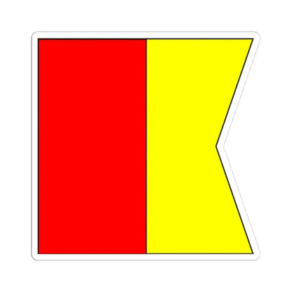 Bandera de San Juan de los Remedios 1845 (Cuba) STICKER Vinyl Kiss-Cut Decal 4 Inch White - The Sticker Space