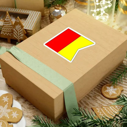 Bandera de San Juan de los Remedios 1845 (Cuba) STICKER Vinyl Kiss-Cut Decal - The Sticker Space