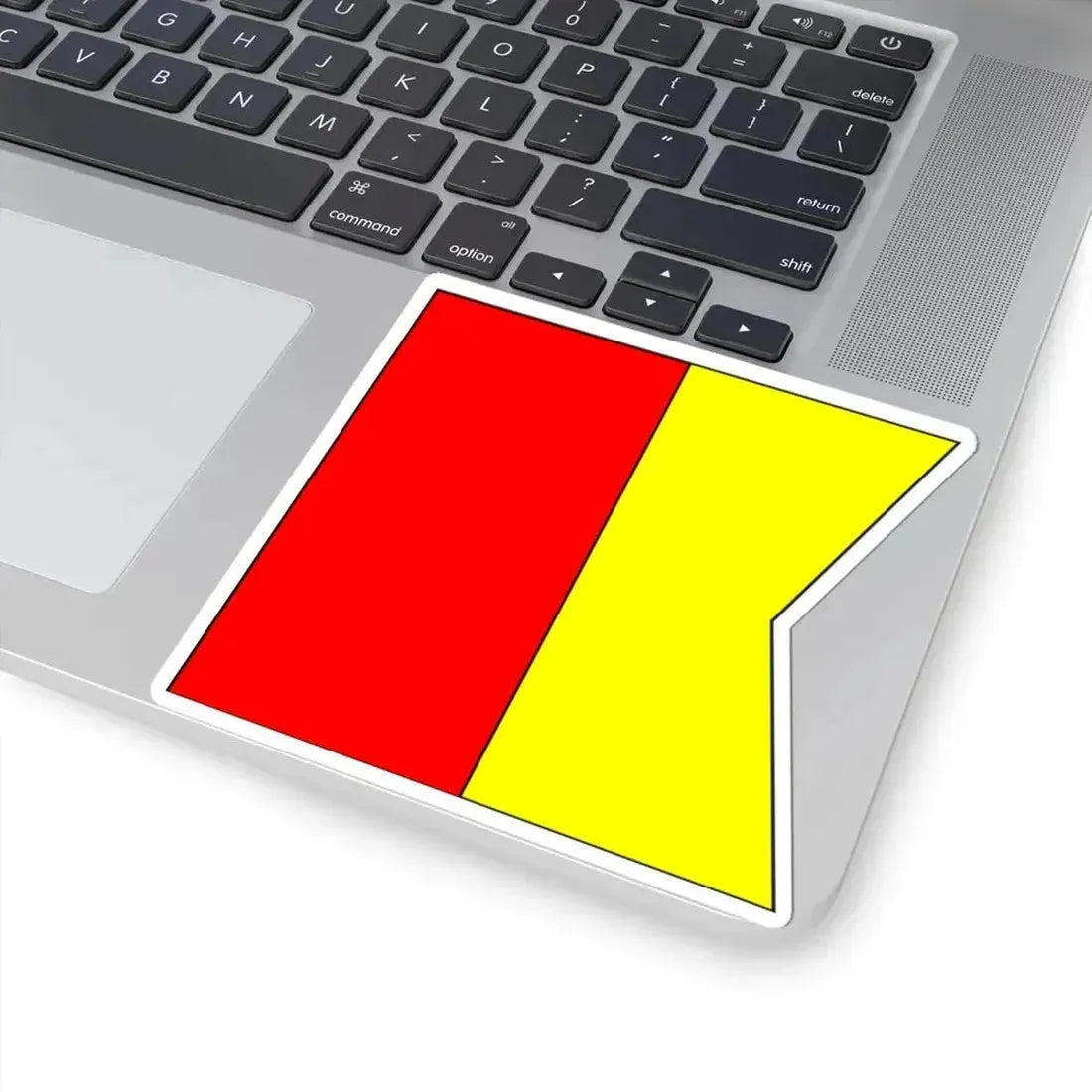 Bandera de San Juan de los Remedios 1845 (Cuba) STICKER Vinyl Kiss-Cut Decal - The Sticker Space