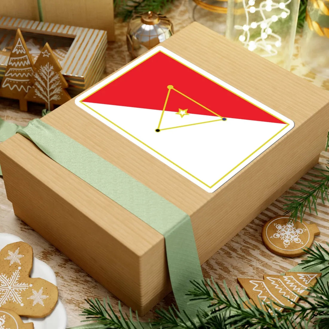 Bandera de San Miguelito Panama (Panama) STICKER Vinyl Kiss-Cut Decal - The Sticker Space