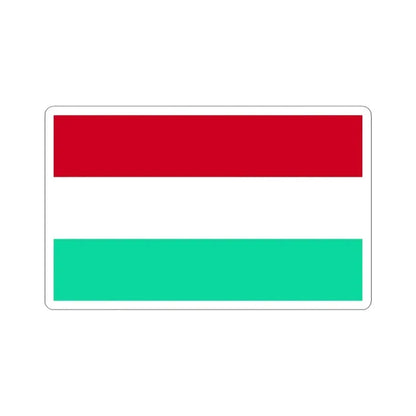 Bandera de San Rafael Costa Rica (Costa Rica) STICKER Vinyl Kiss-Cut Decal 3 Inch White - The Sticker Space