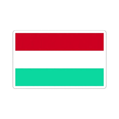 Bandera de San Rafael Costa Rica (Costa Rica) STICKER Vinyl Kiss-Cut Decal 4 Inch White - The Sticker Space