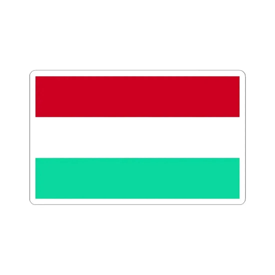 Bandera de San Rafael Costa Rica (Costa Rica) STICKER Vinyl Kiss-Cut Decal 6 Inch White - The Sticker Space