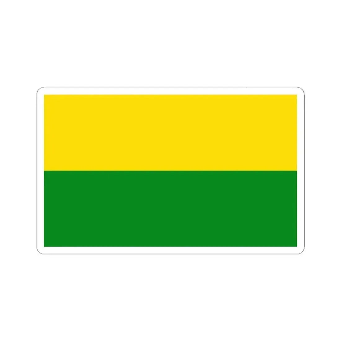 Bandera de Santa Cruz Costa Rica (Costa Rica) STICKER Vinyl Kiss-Cut Decal 2 Inch White - The Sticker Space