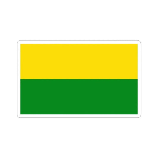 Bandera de Santa Cruz Costa Rica (Costa Rica) STICKER Vinyl Kiss-Cut Decal 2 Inch White - The Sticker Space