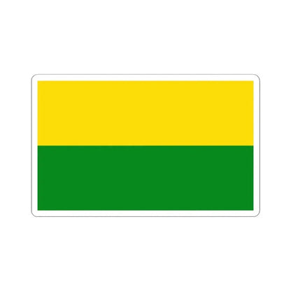 Bandera de Santa Cruz Costa Rica (Costa Rica) STICKER Vinyl Kiss-Cut Decal 4 Inch White - The Sticker Space