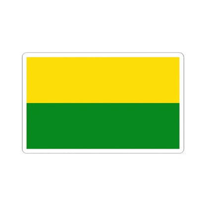 Bandera de Santa Cruz Costa Rica (Costa Rica) STICKER Vinyl Kiss-Cut Decal 6 Inch White - The Sticker Space