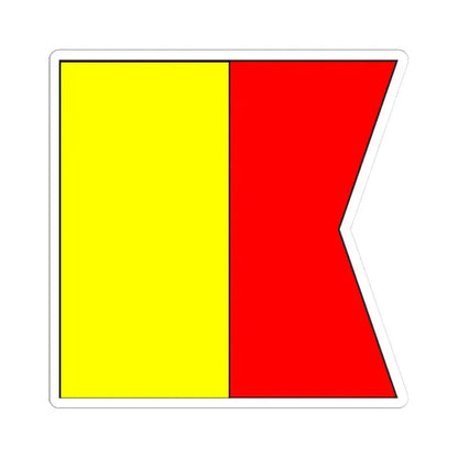 Bandera de Santiago de Cuba 1845 (Cuba) STICKER Vinyl Kiss-Cut Decal 3 Inch White - The Sticker Space