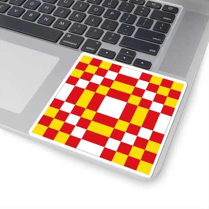 Bandera de Santisteban del Puerto Jaen (Spain) STICKER Vinyl Kiss-Cut Decal - The Sticker Space