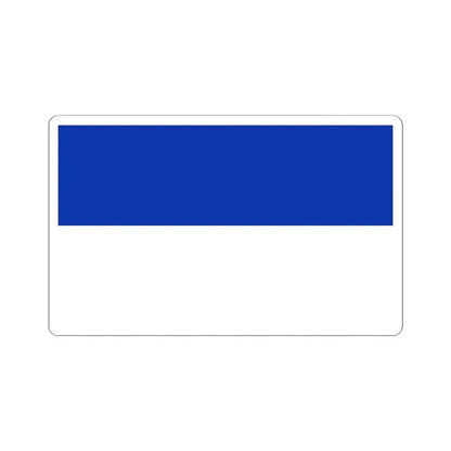 Bandera de Santo Domingo Costa Rica (Costa Rica) STICKER Vinyl Kiss-Cut Decal 4 Inch White - The Sticker Space