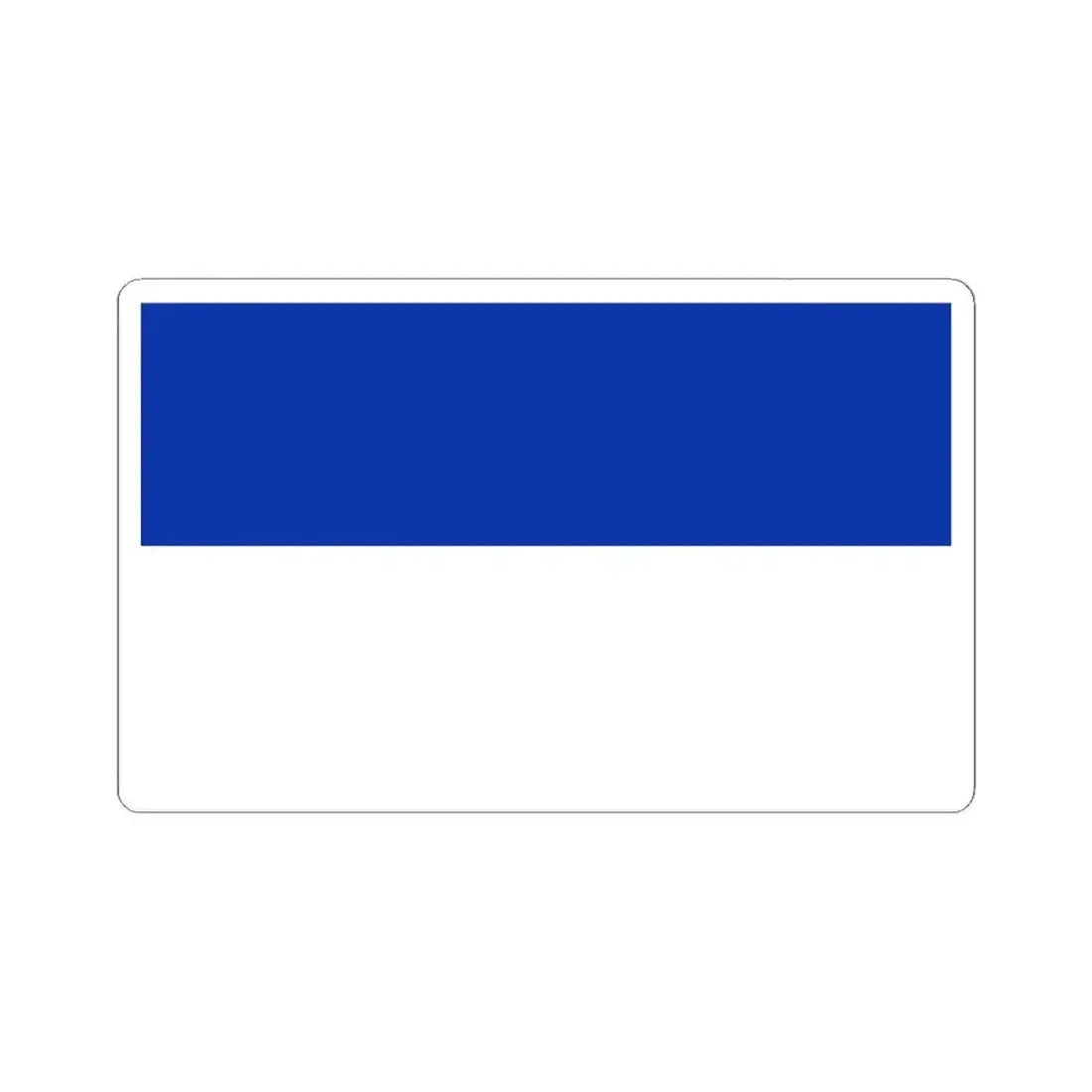 Bandera de Santo Domingo Costa Rica (Costa Rica) STICKER Vinyl Kiss-Cut Decal 6 Inch White - The Sticker Space