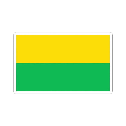 Bandera de Siquirres (Costa Rica) STICKER Vinyl Kiss-Cut Decal 2 Inch White - The Sticker Space