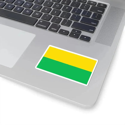 Bandera de Siquirres (Costa Rica) STICKER Vinyl Kiss-Cut Decal - The Sticker Space