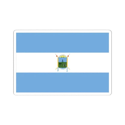Bandera de Toay La Pampa (Argentina) STICKER Vinyl Kiss-Cut Decal 2 Inch White - The Sticker Space
