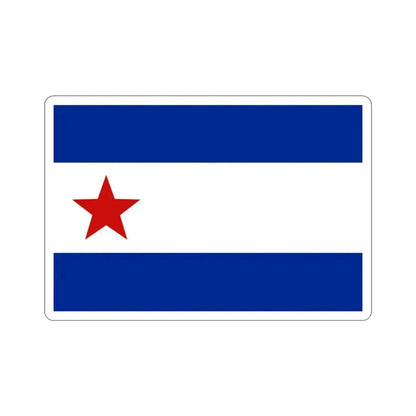 Bandera de Trinidad, Cuba STICKER Vinyl Die-Cut Decal 3 Inch - The Sticker Space