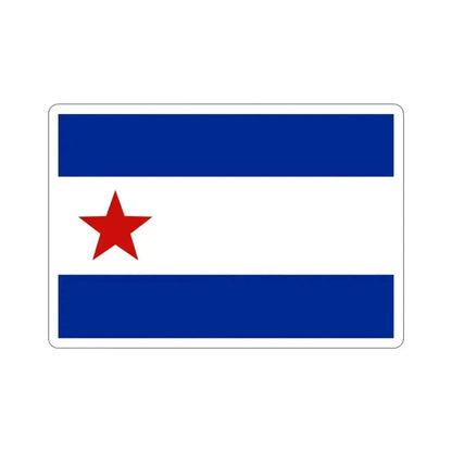 Bandera de Trinidad, Cuba STICKER Vinyl Die-Cut Decal 4 Inch - The Sticker Space