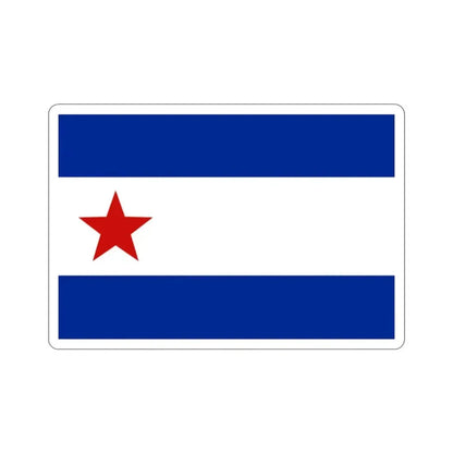 Bandera de Trinidad, Cuba STICKER Vinyl Die-Cut Decal - The Sticker Space