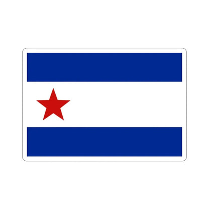 Bandera de Trinidad, Cuba STICKER Vinyl Die-Cut Decal - The Sticker Space