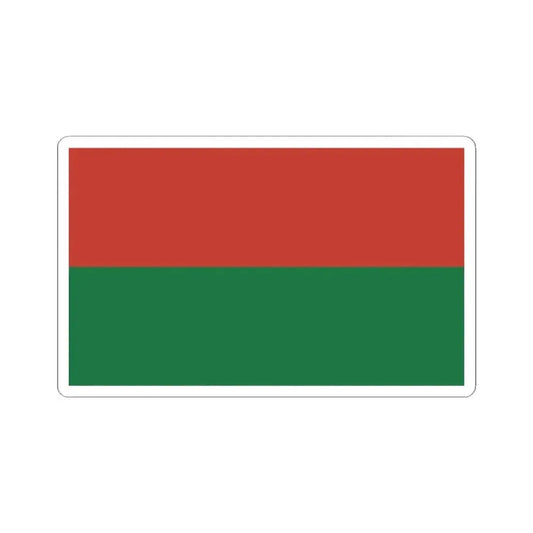 Bandera de Tucurrique Costa Rica (Costa Rica) STICKER Vinyl Kiss-Cut Decal 2 Inch White - The Sticker Space