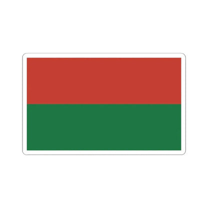 Bandera de Tucurrique Costa Rica (Costa Rica) STICKER Vinyl Kiss-Cut Decal 4 Inch White - The Sticker Space