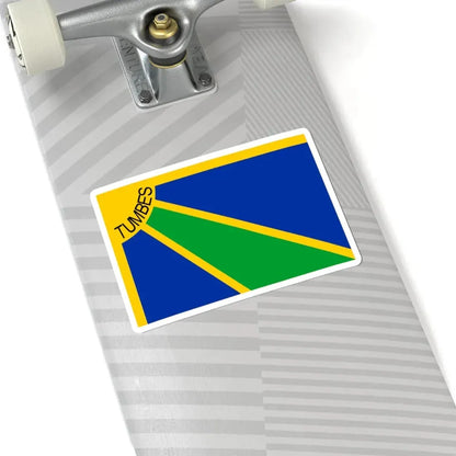 Bandera de Tumbes (Peru) STICKER Vinyl Kiss-Cut Decal - The Sticker Space