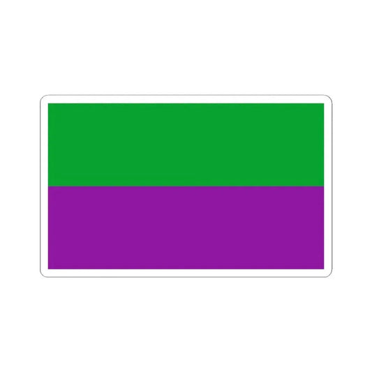 Bandera de Turrialba (Costa Rica) STICKER Vinyl Kiss-Cut Decal 2 Inch White - The Sticker Space