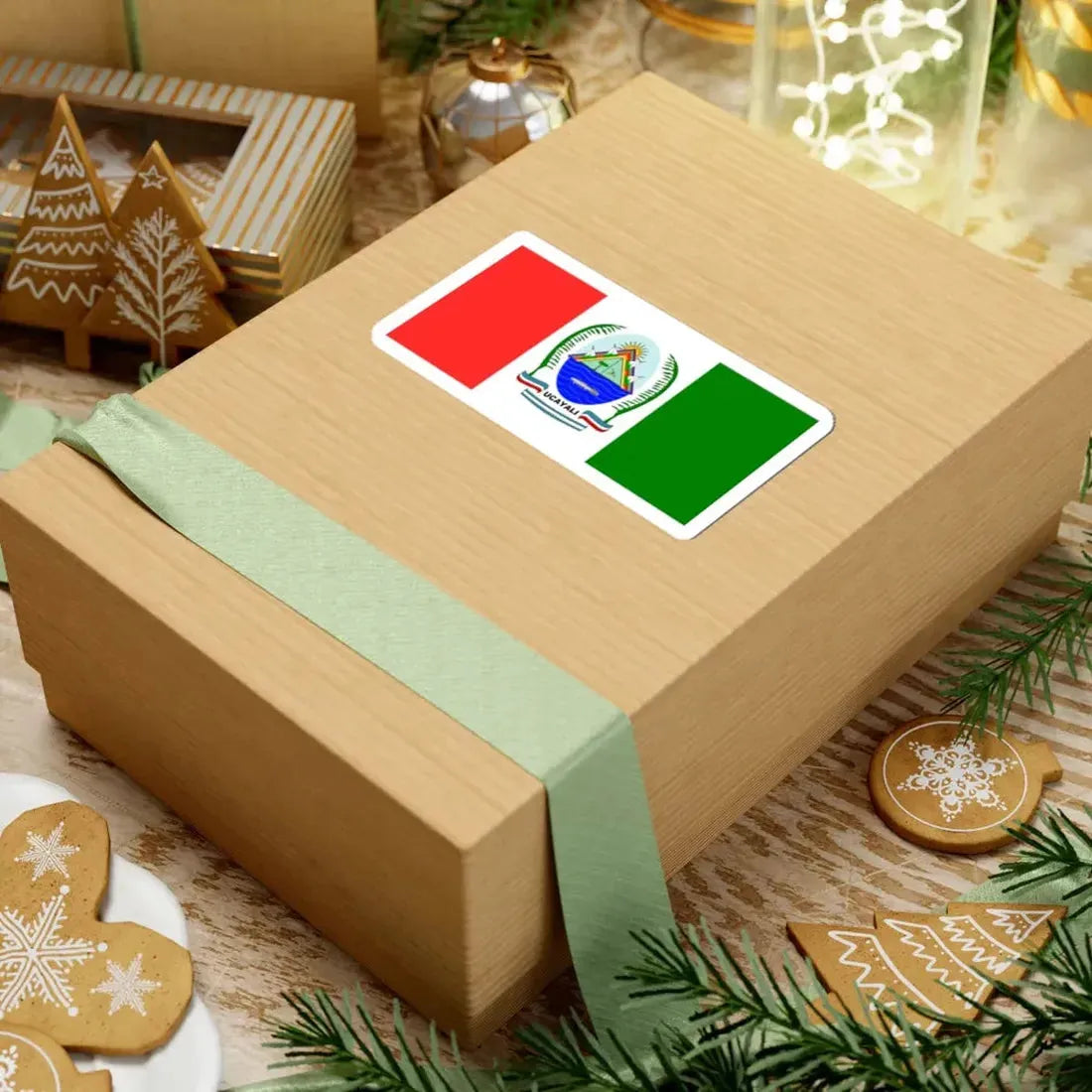 Bandera de Ucayali (Peru) STICKER Vinyl Kiss-Cut Decal - The Sticker Space