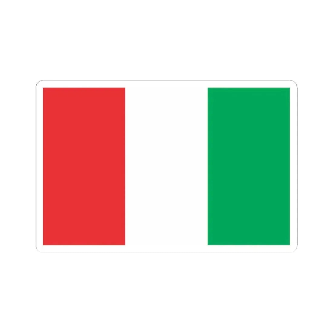 Bandera de Ucayali Uso civil (Peru) STICKER Vinyl Kiss-Cut Decal 2 Inch White - The Sticker Space