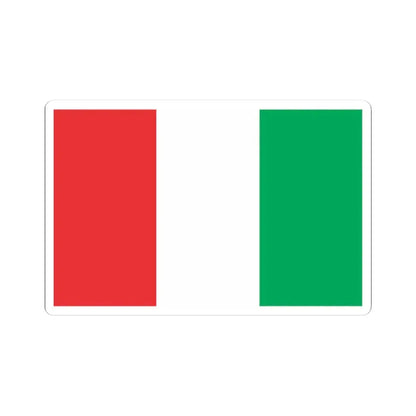 Bandera de Ucayali Uso civil (Peru) STICKER Vinyl Kiss-Cut Decal 3 Inch White - The Sticker Space