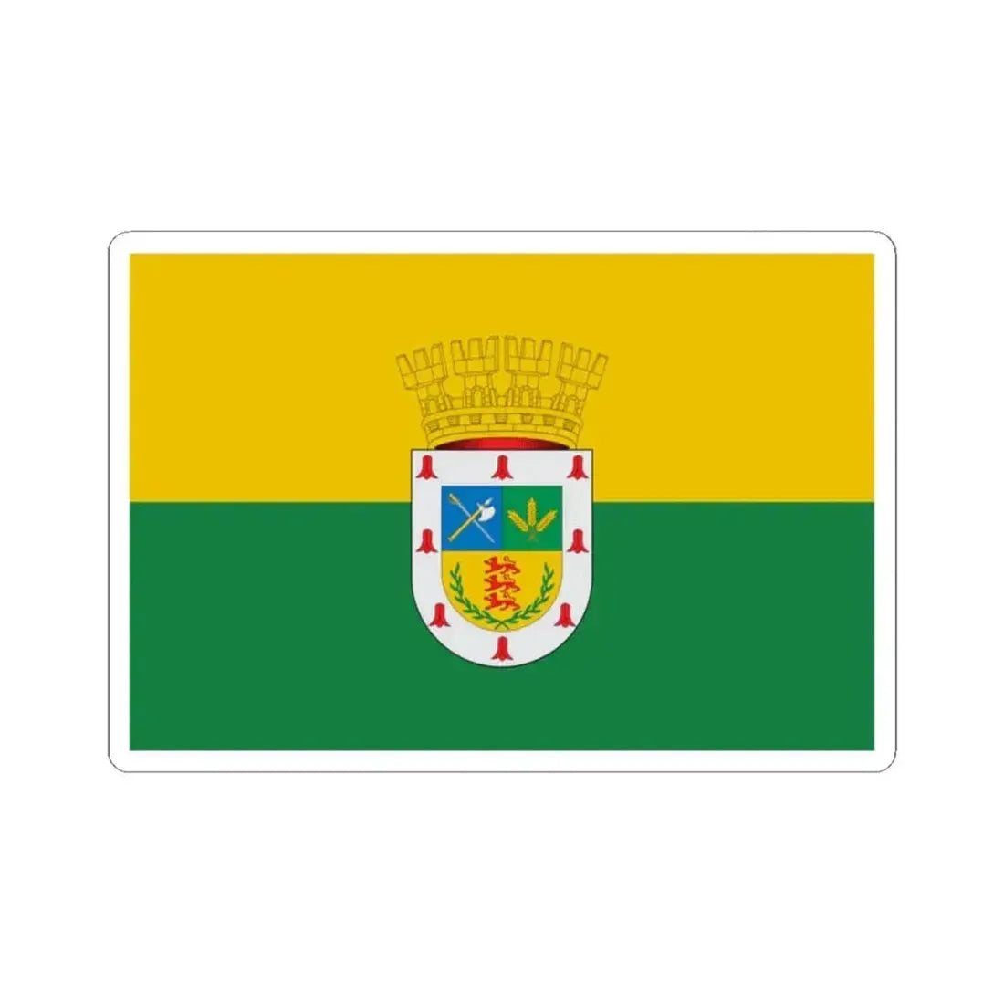 Bandera de Victoria Chile (Chile) STICKER Vinyl Kiss-Cut Decal 2 Inch White - The Sticker Space