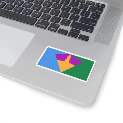 Bandera de Wanda Misiones (Argentina) STICKER Vinyl Kiss-Cut Decal - The Sticker Space