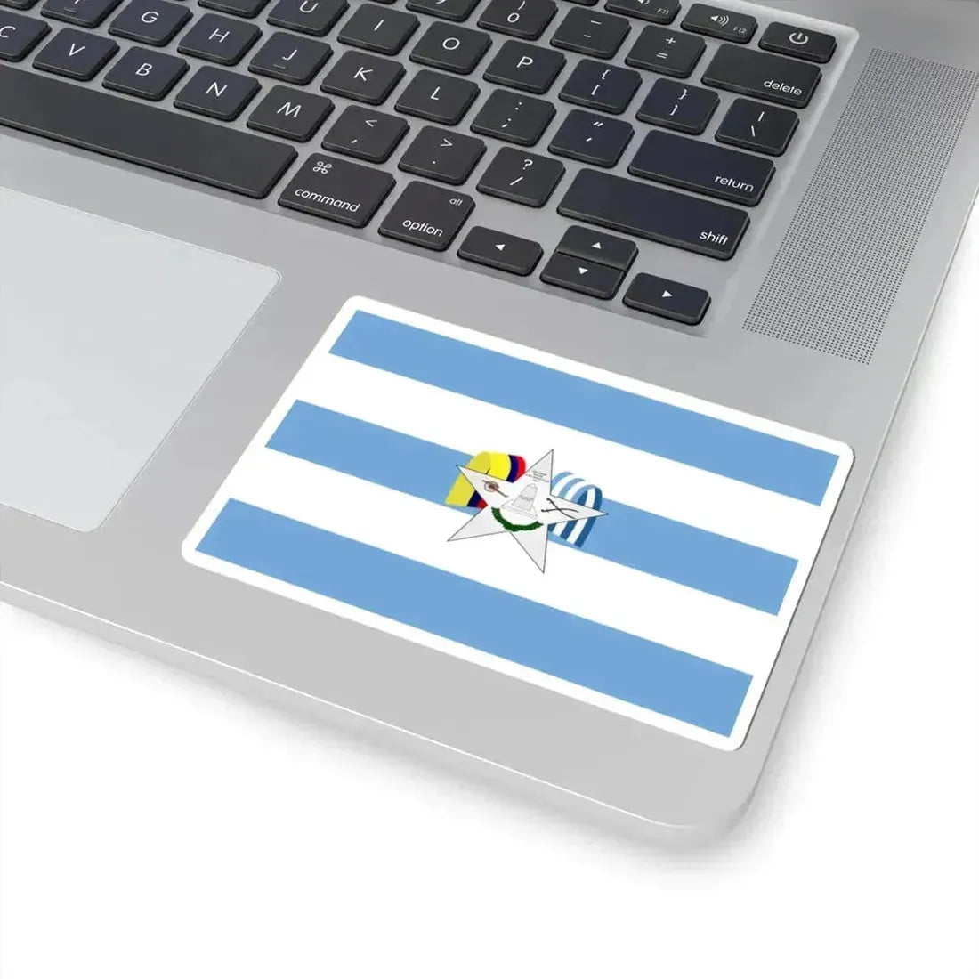 Bandera de Yaguachi (Ecuador) STICKER Vinyl Kiss-Cut Decal - The Sticker Space