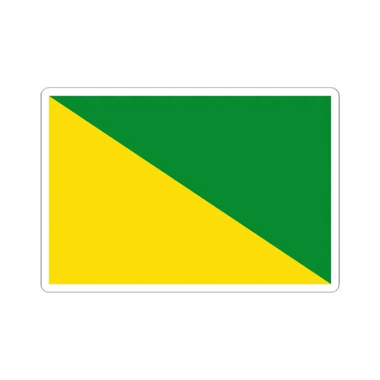 Bandera de Zamora Ecuador (Ecuador) STICKER Vinyl Kiss-Cut Decal 2 Inch White - The Sticker Space