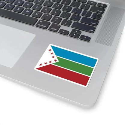 Bandera de Zarcero Costa Rica (Costa Rica) STICKER Vinyl Kiss-Cut Decal - The Sticker Space