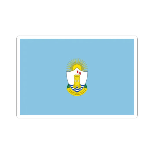 Bandera del Callao (Peru) STICKER Vinyl Kiss-Cut Decal 2 Inch White - The Sticker Space