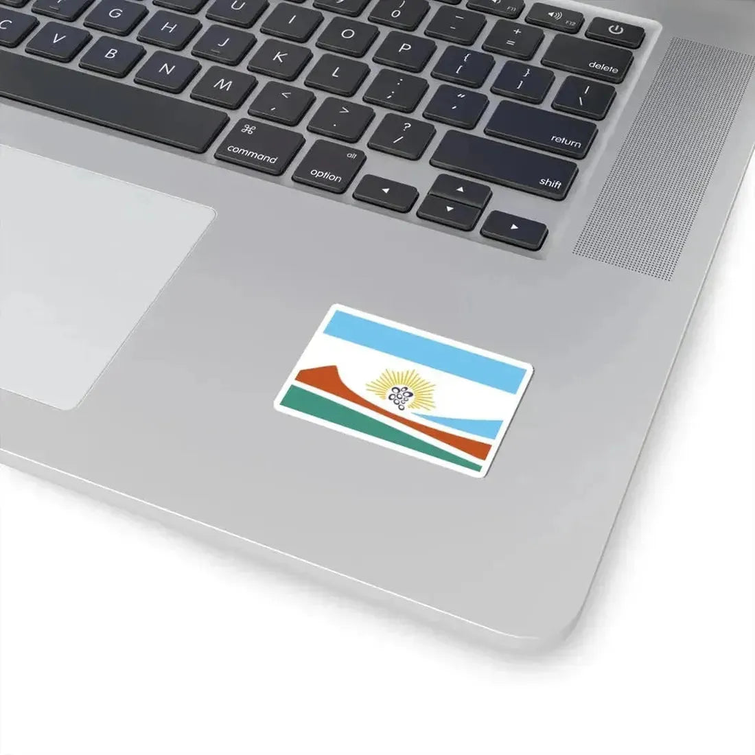 Bandera del Departamento San Rafael (Argentina) STICKER Vinyl Kiss-Cut Decal - The Sticker Space