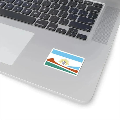 Bandera del Departamento San Rafael (Argentina) STICKER Vinyl Kiss-Cut Decal - The Sticker Space