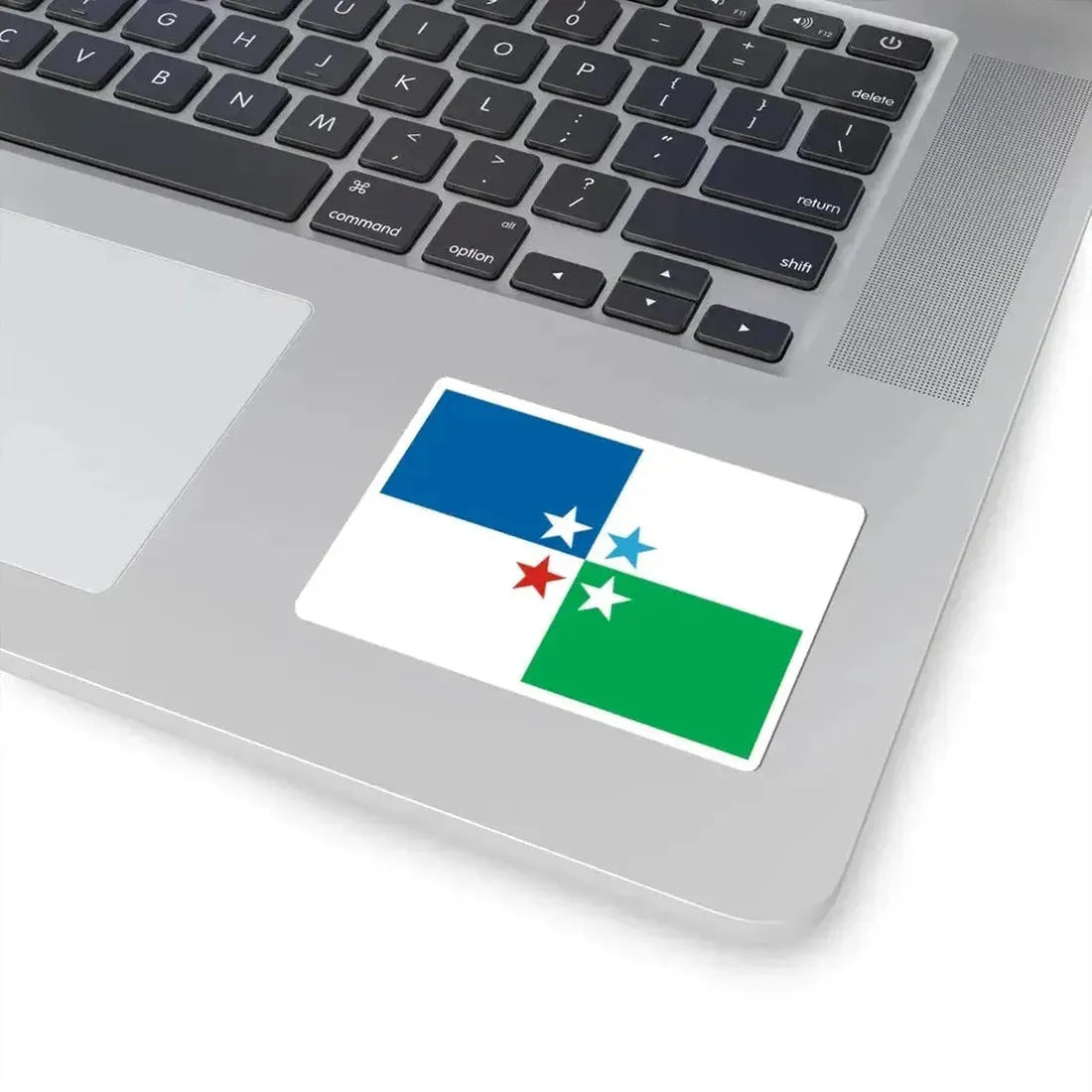 Bandera del Municipio de Avellaneda Santa Fe (Argentina) STICKER Vinyl Kiss-Cut Decal - The Sticker Space