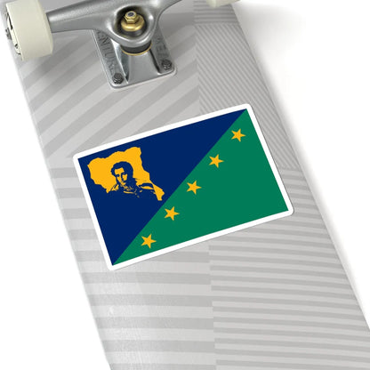 Bandera del Municipio Sucre Miranda (Iran) STICKER Vinyl Kiss-Cut Decal - The Sticker Space