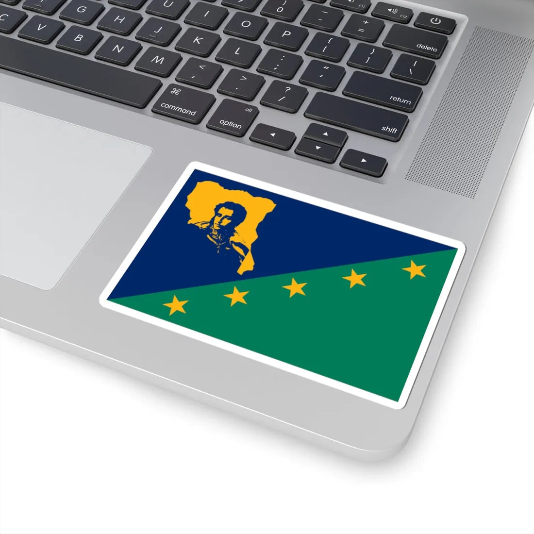 Bandera del Municipio Sucre Miranda (Iran) STICKER Vinyl Kiss-Cut Decal - The Sticker Space